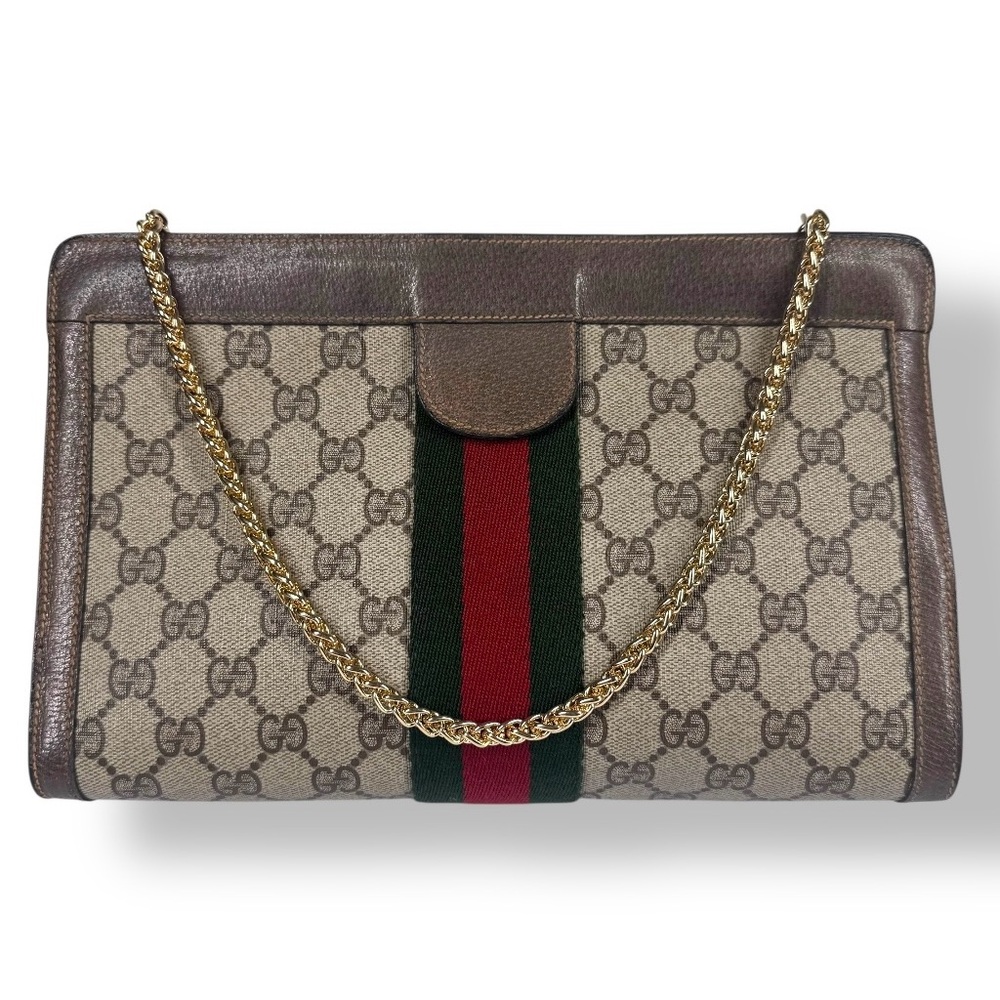 Gucci Ophidia Sherry line GG Monogram Accessory Collection Clutch Crossbody Bag - Picture 4 of 17